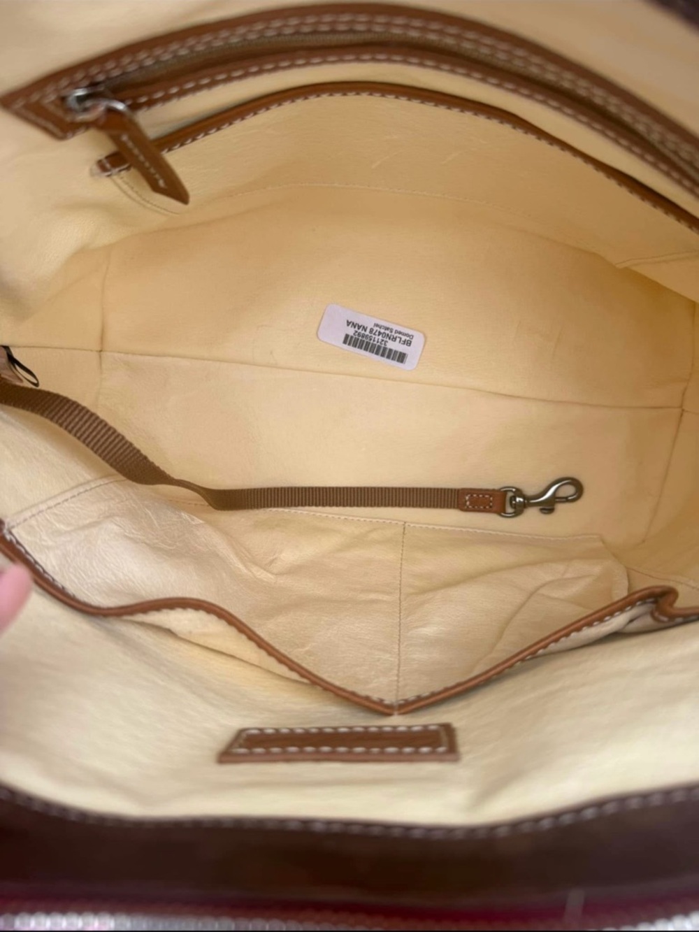 Dooney & Bourke Florentine Toscana Domed Satchel - Picture 4 of 4